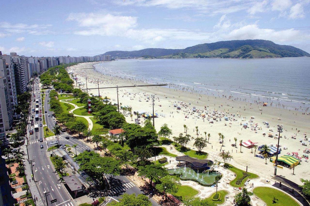 Kitnet Em Frente A Praia Сантос Экстерьер фото