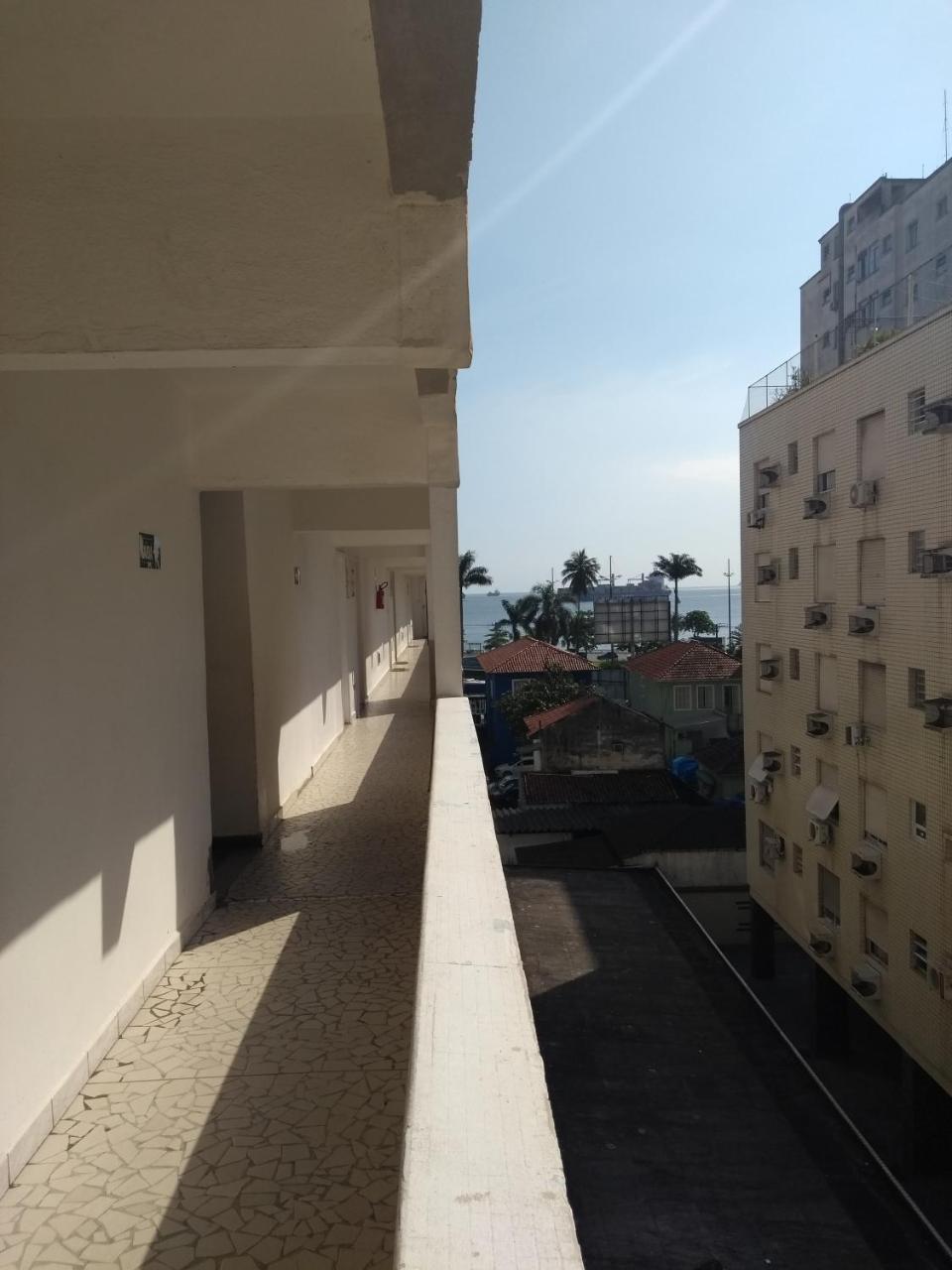Kitnet Em Frente A Praia Сантос Экстерьер фото